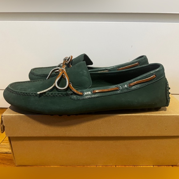 Cole Haan Men's Air Grant Driving Moccasin Green/ Moss - Picture 5 of 6